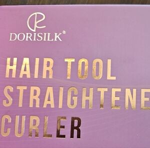 Pink Hair Straightener and Curler